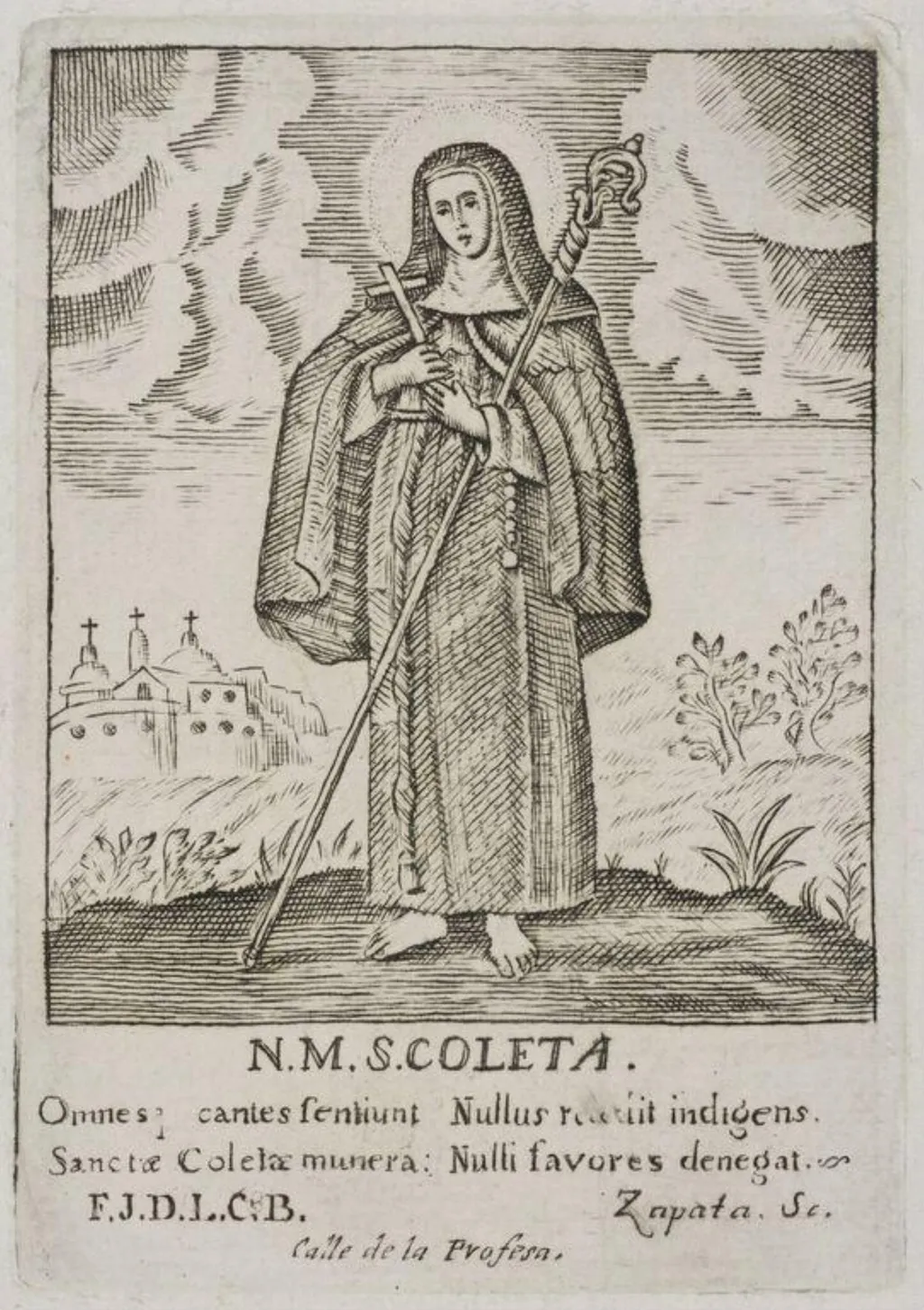 Untitled, by Salvador Zapata, 1798