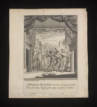 H Beard Print Collection, by Gerard Vander Gucht, 1735