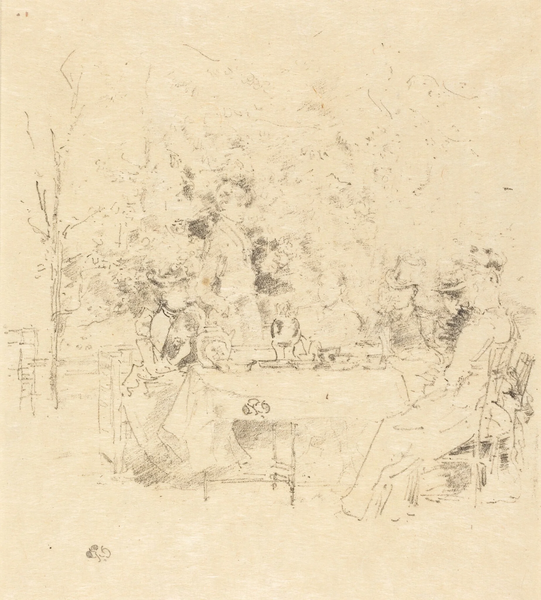 The Garden, detail