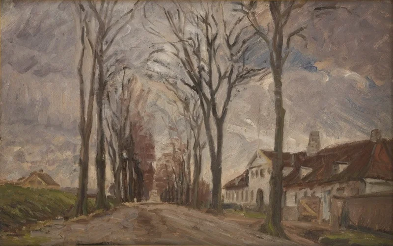 Lyngbyvejen ved Vintappergården, detail