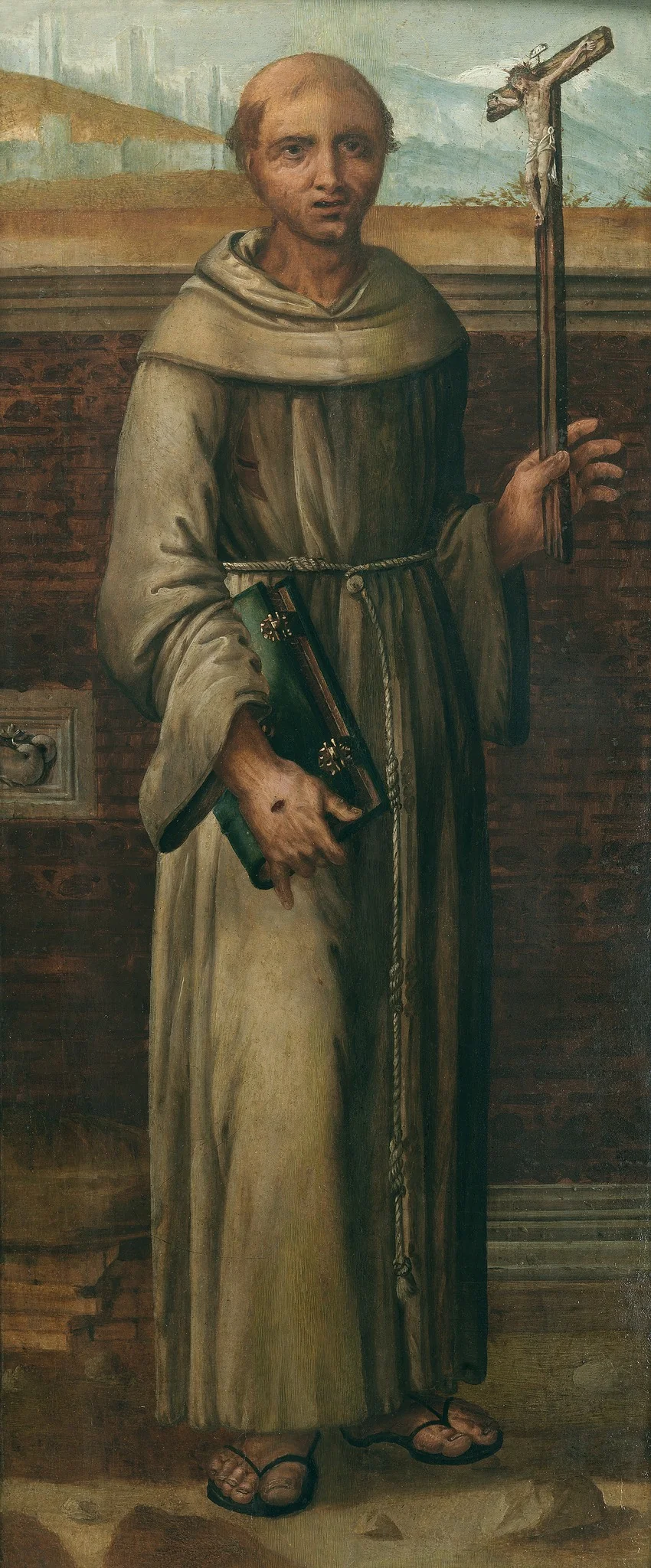 Saint Francis of Assisi, detail