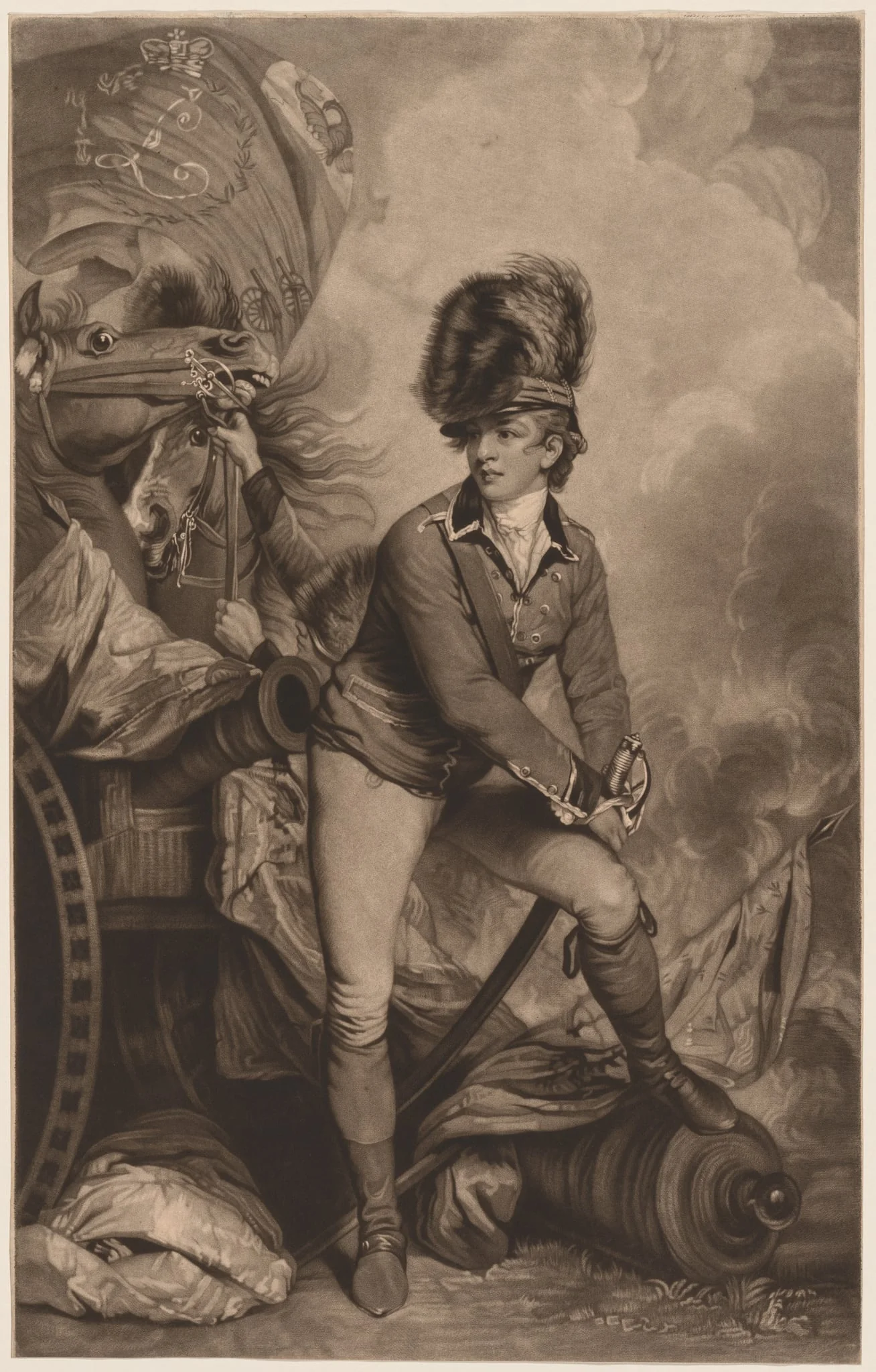 Lt. Col. Tarleton, detail