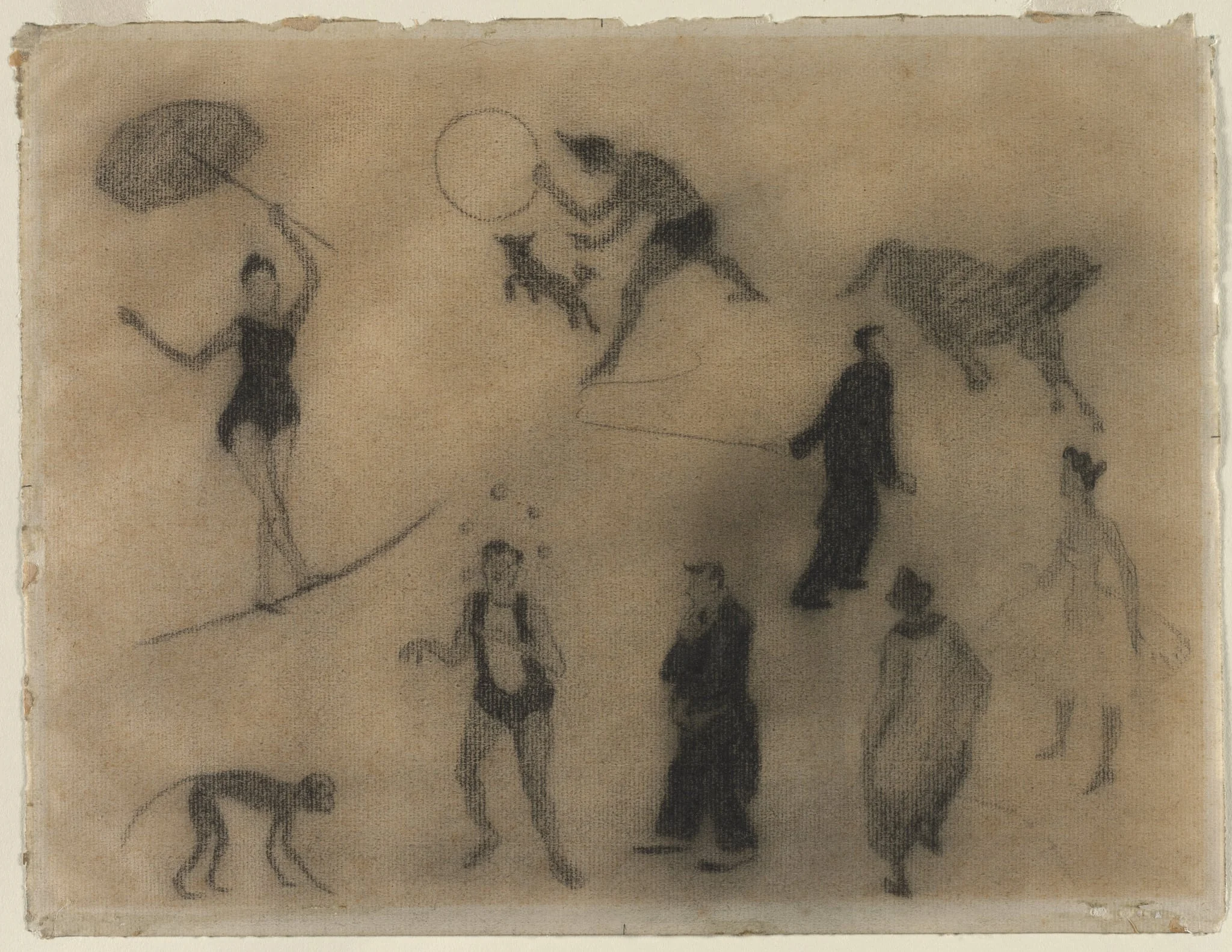 The Circus, detail