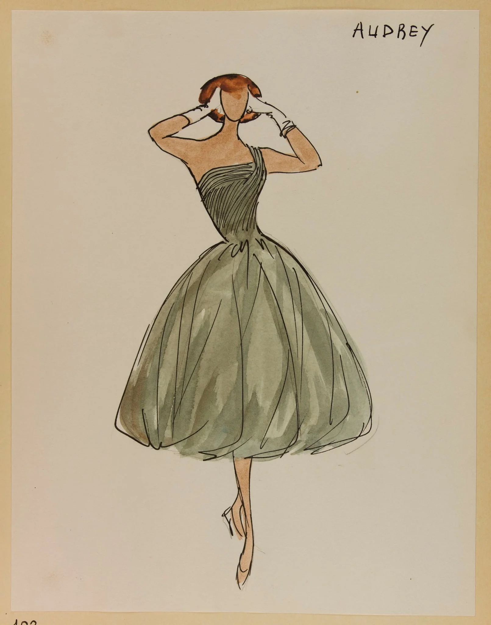 Audrey, detail