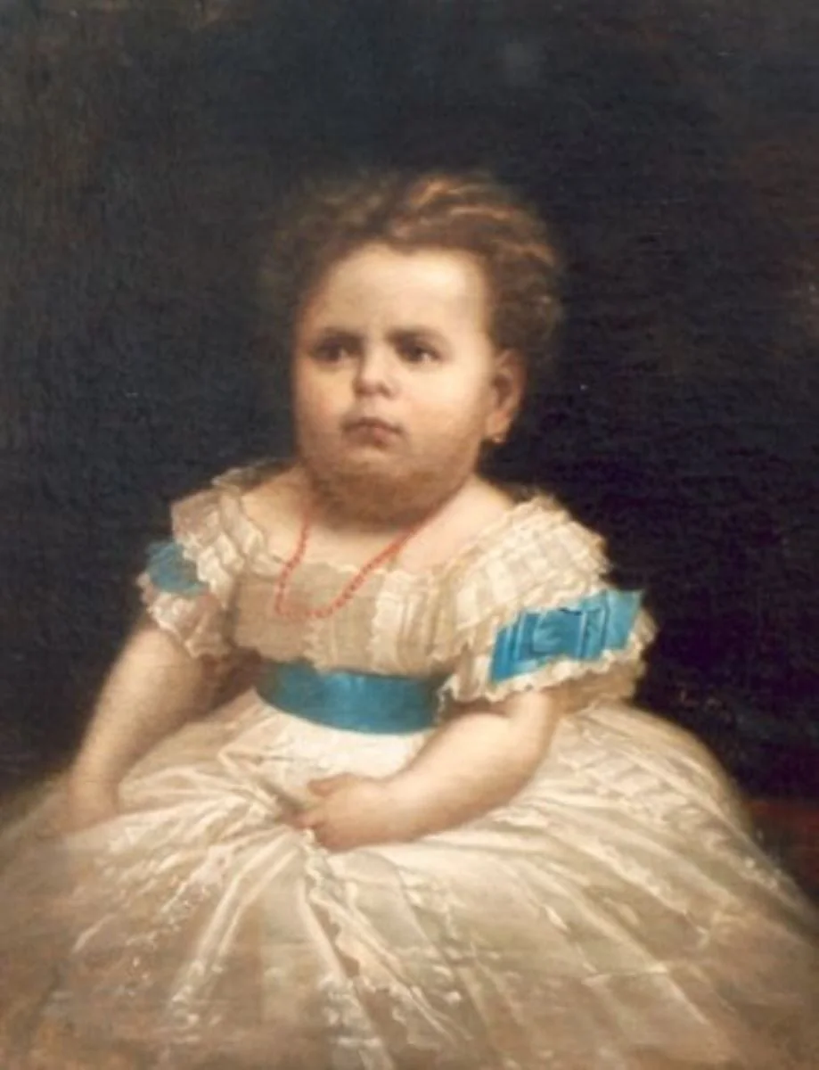Marioara, fiica pictorului, detail