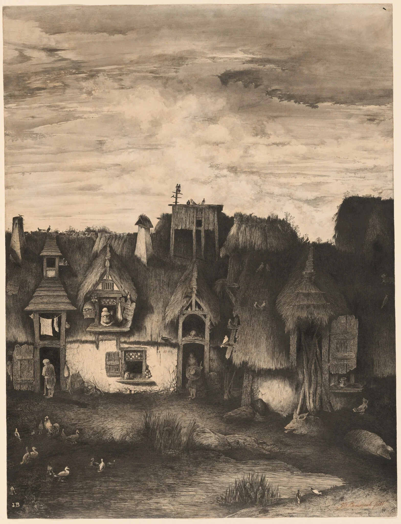 Fantasy Farmhouse, detail