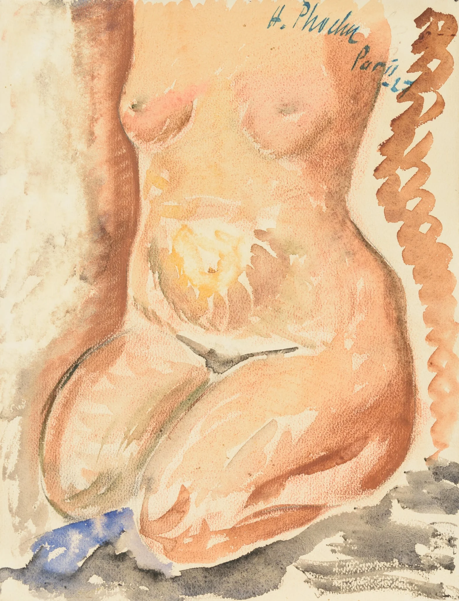 STUDIU DE NUD – TORS, detail