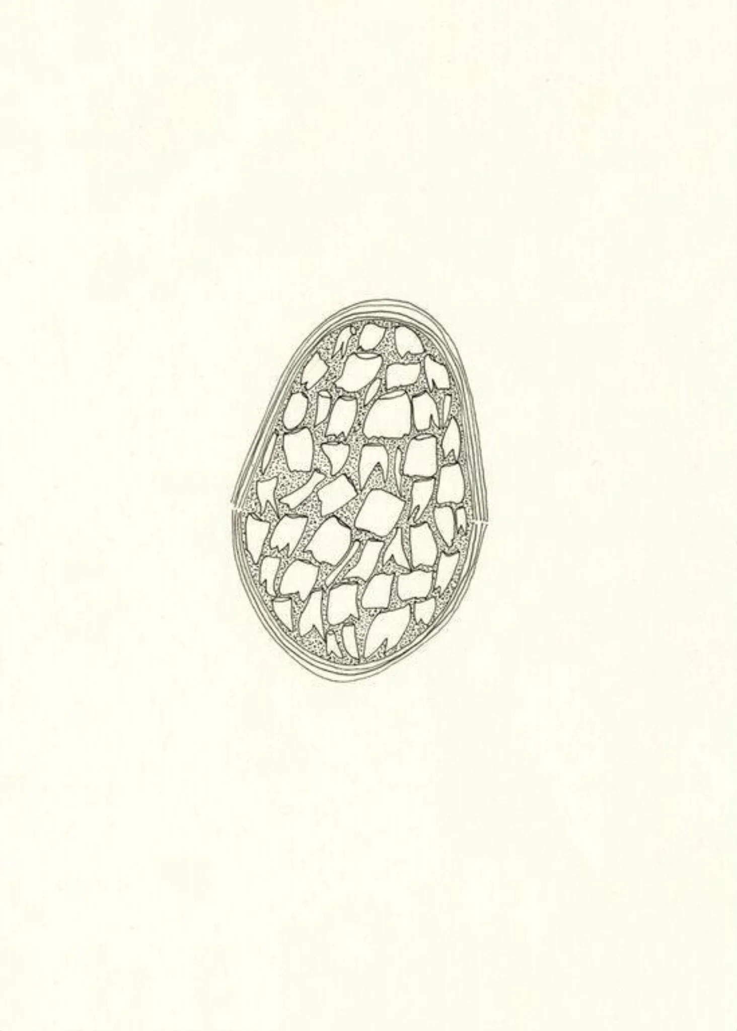 Untitled (Mouth), detail