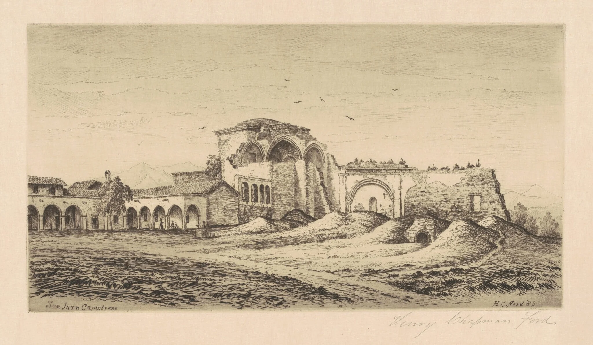 Mission San Juan Capistrano, detail