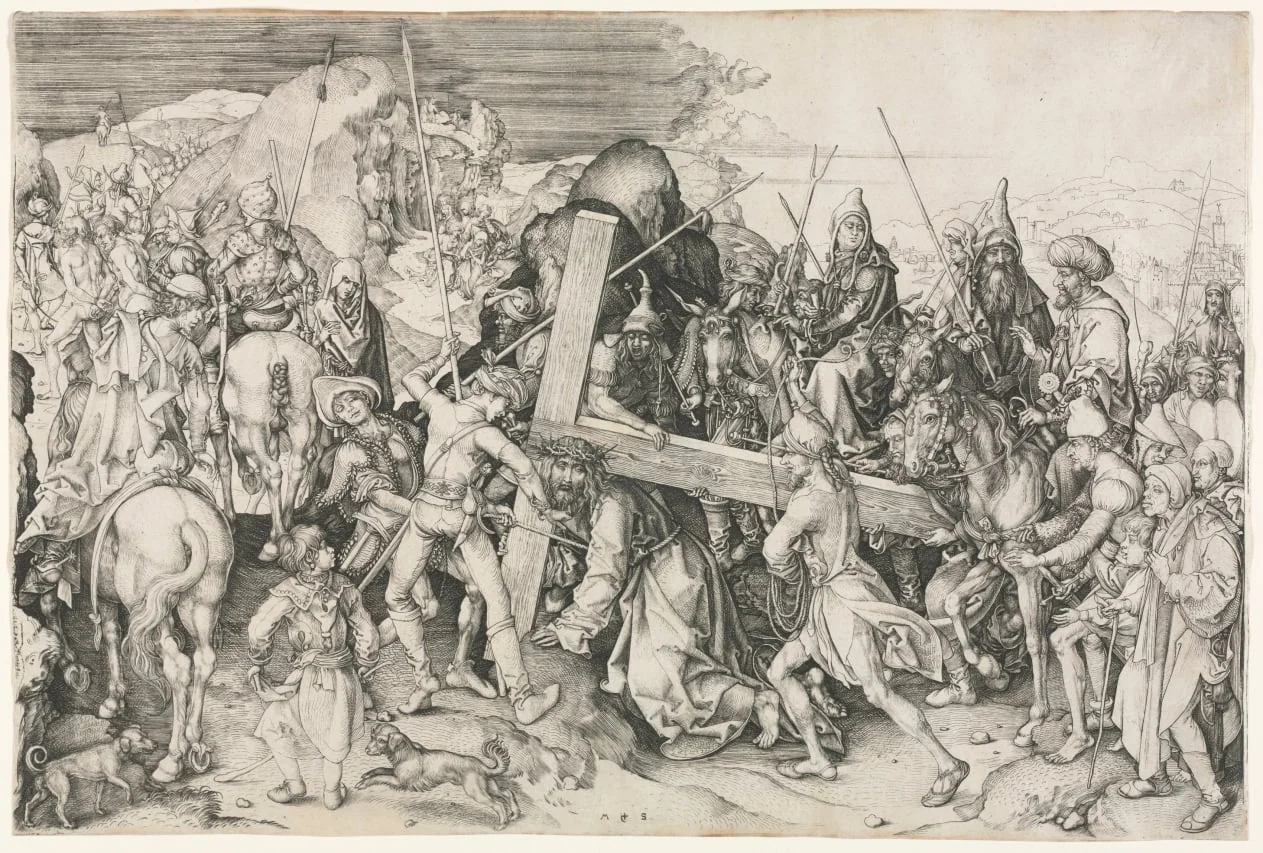 Christ Carrying the Cross, detail