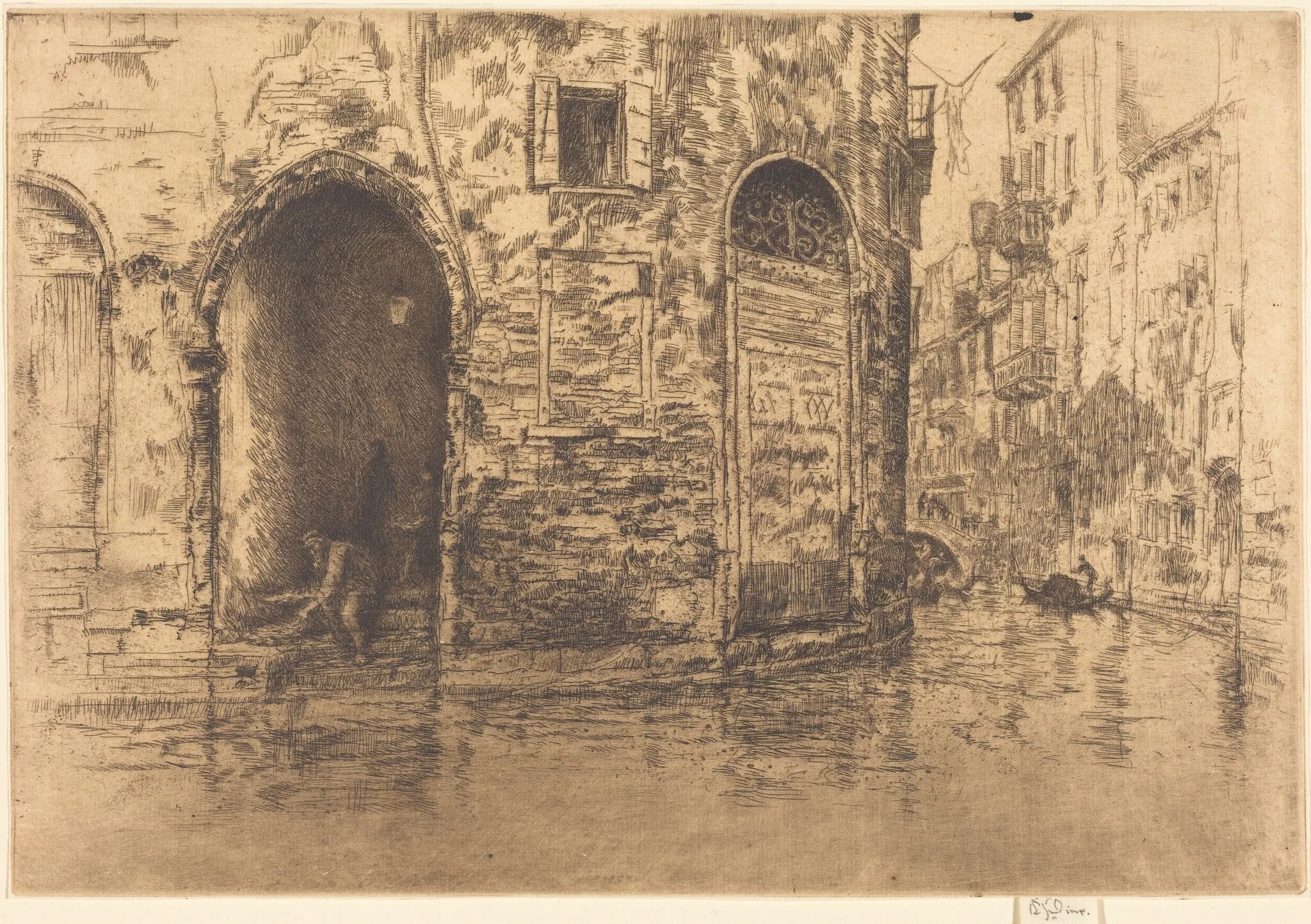 Two Doorways, detail