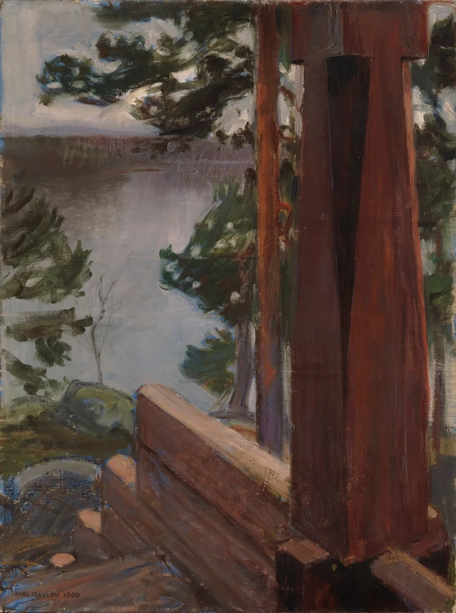 Kalelan kuisti, detail