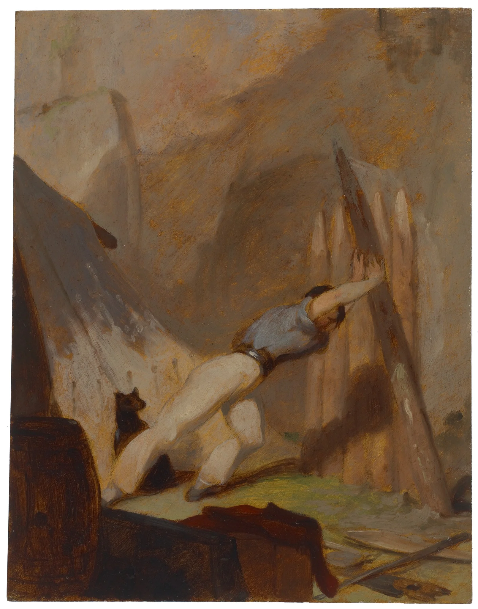 Building a Shelter, detail