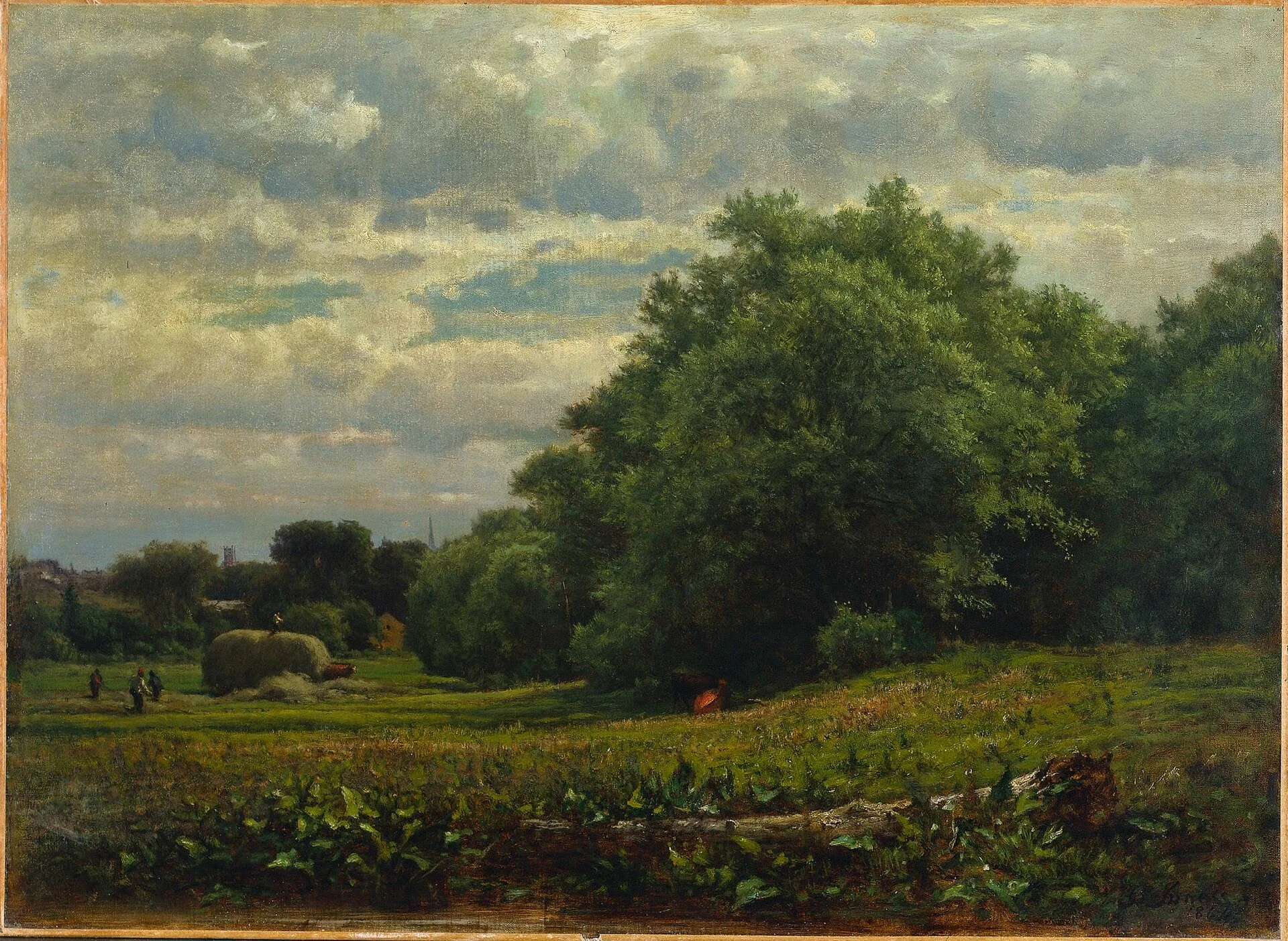 Harvest Time, detail