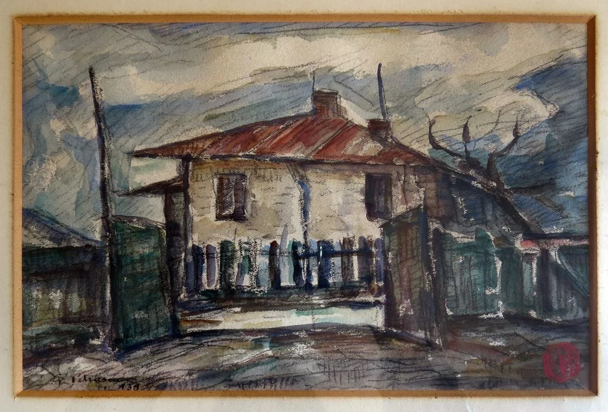 Casa parohială din Târgoviște, detail
