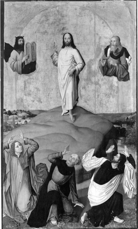 Transfiguration Christ, detail