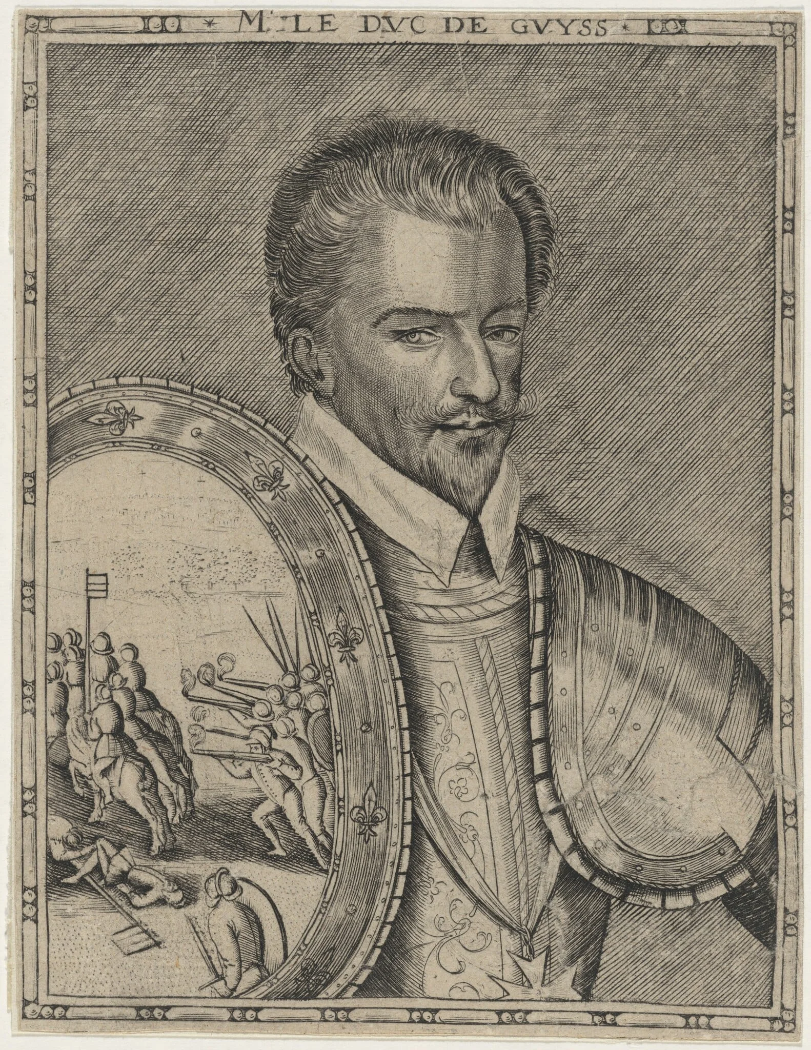 Henry de Lorraine, Third Duc de Guise, detail