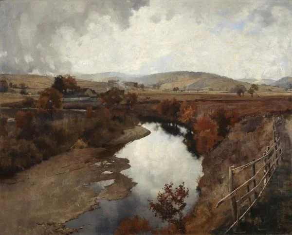 Autumn in Glencairn, Moniaive, detail