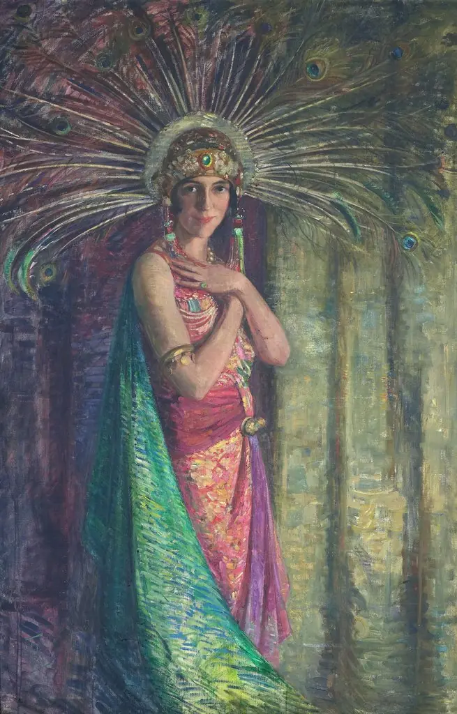 Sheba, by Mary Elizabeth Tripe, oil, 1914
