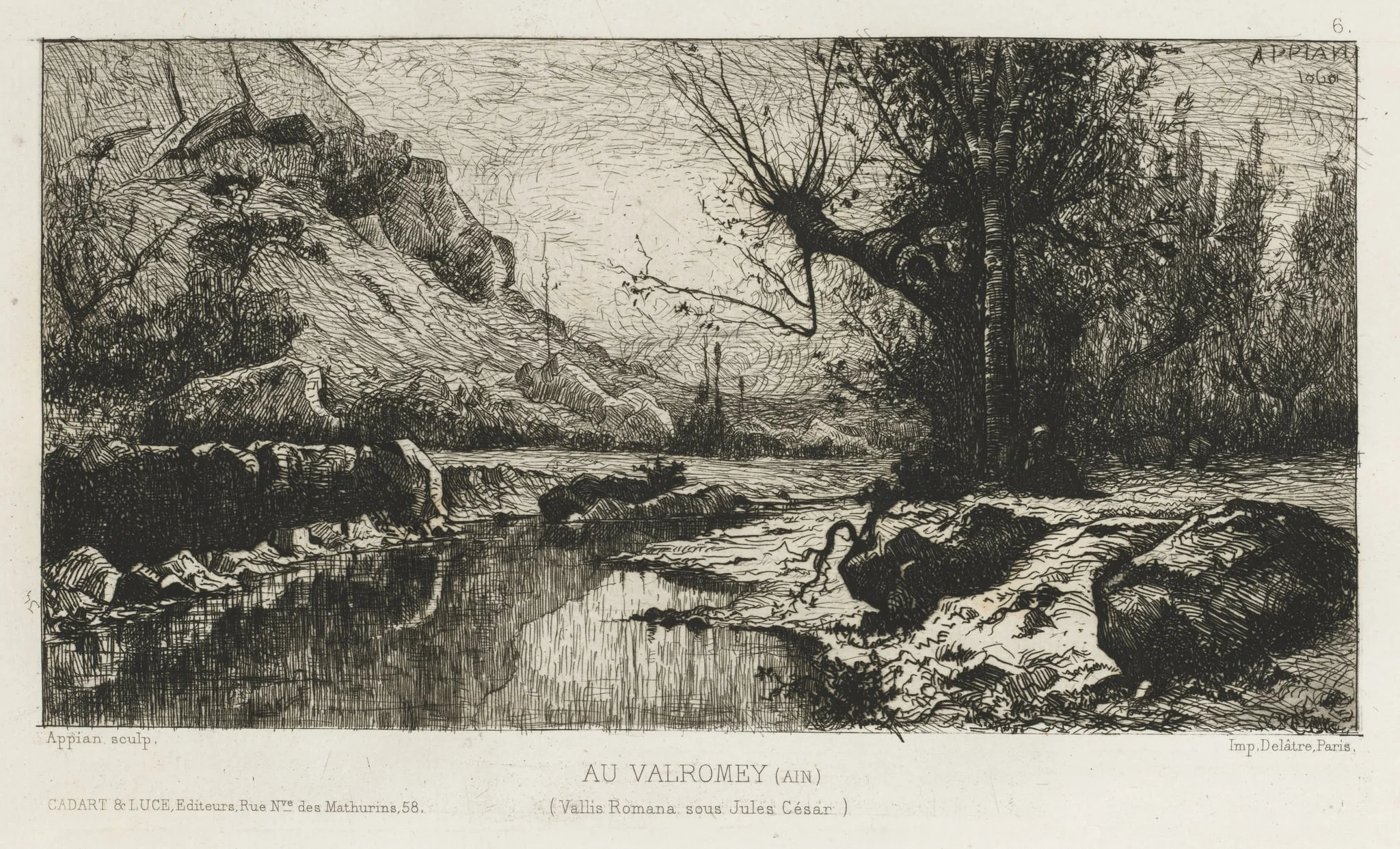 At Valromay (Ain), detail