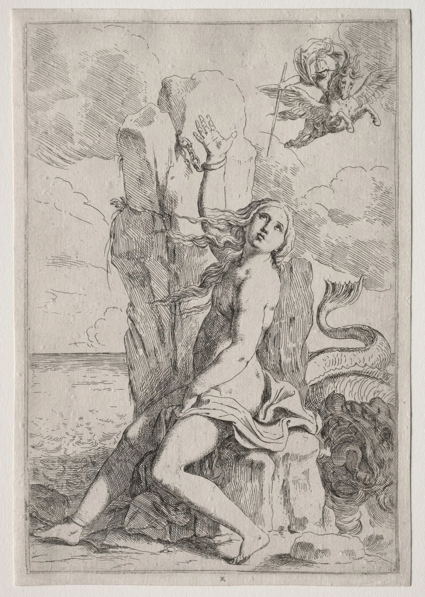 Andromeda, detail