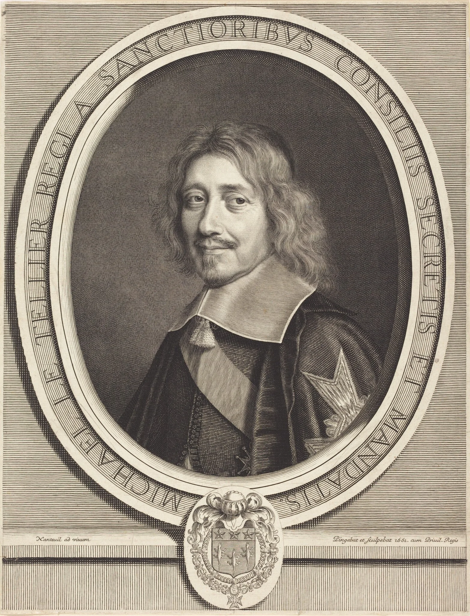 Chancellor Michel Le Tellier, detail