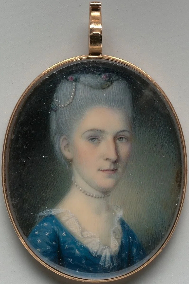Mrs. Joseph Donaldson (Frances Johnston), detail