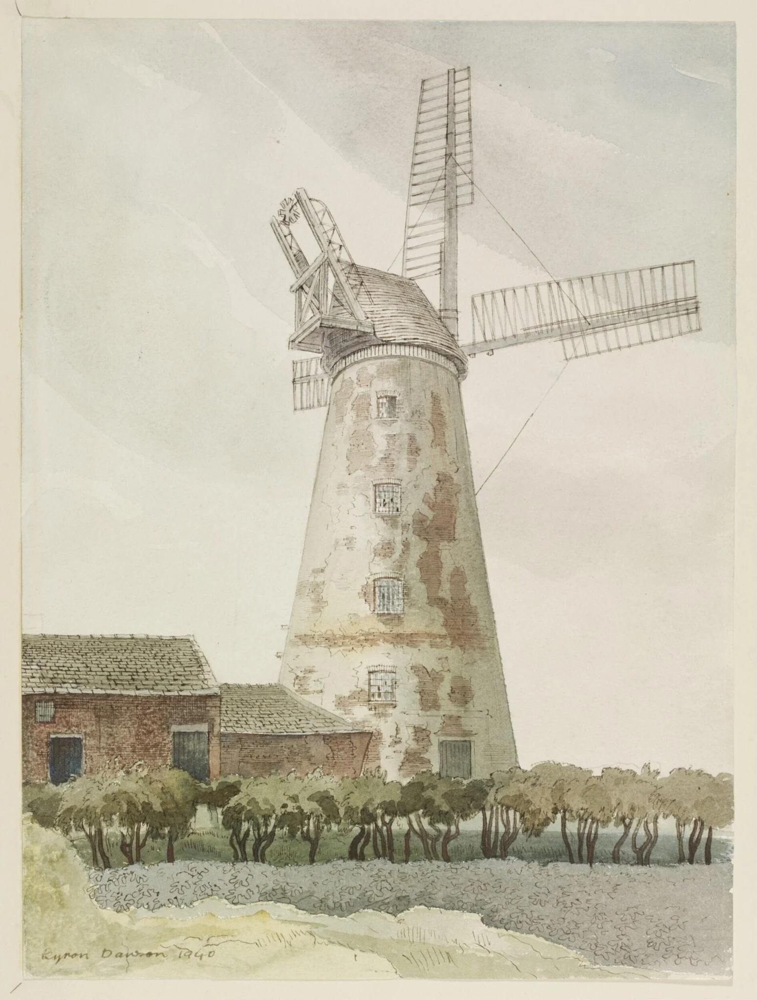 Clifton Mill, near Preston, detail