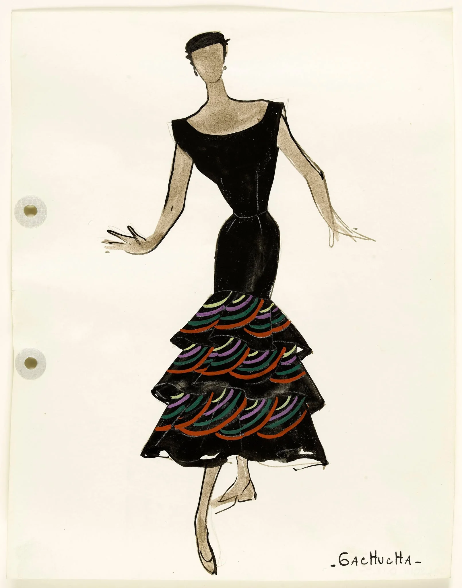 'Gachucha', detail
