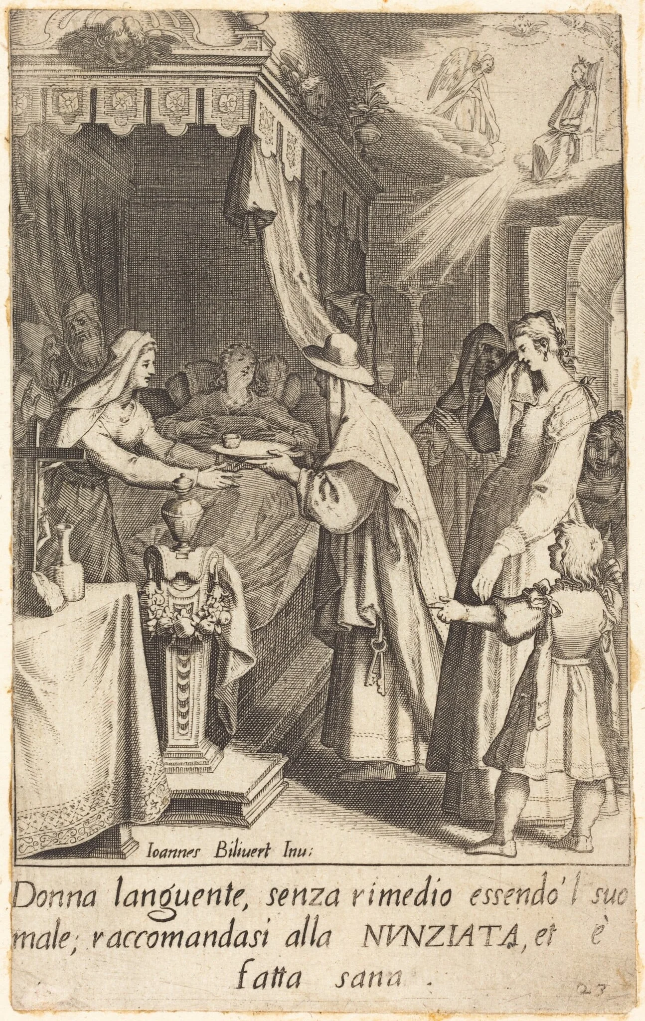 The Cured Sick Person, detail