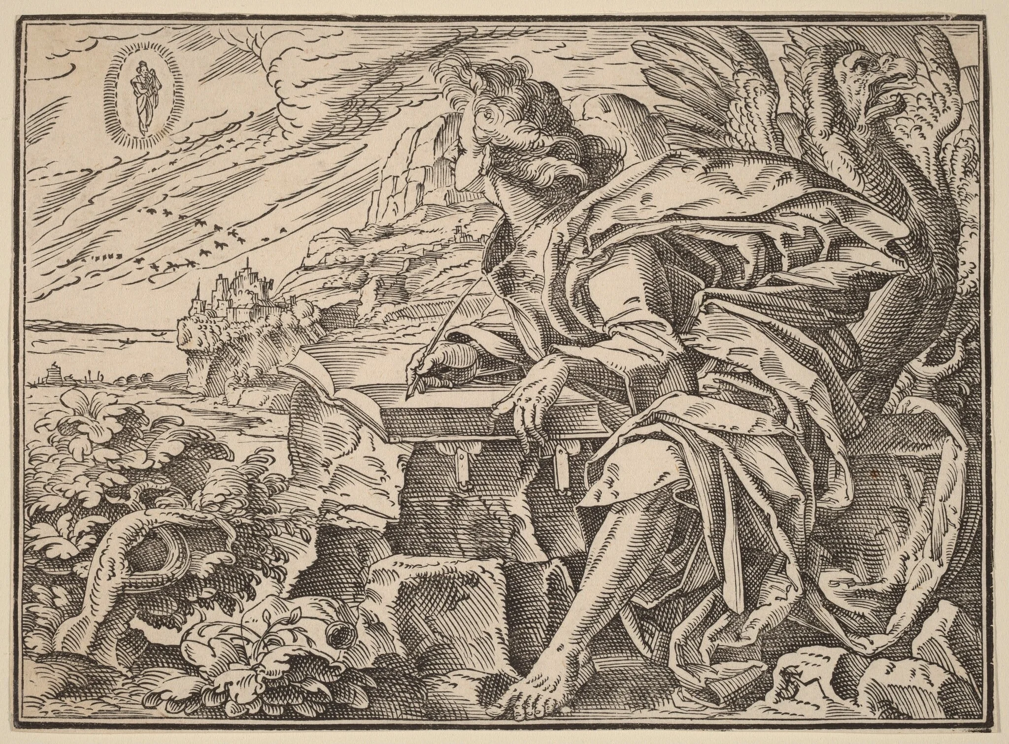 The Four Horsemen of the Apocalypse, detail