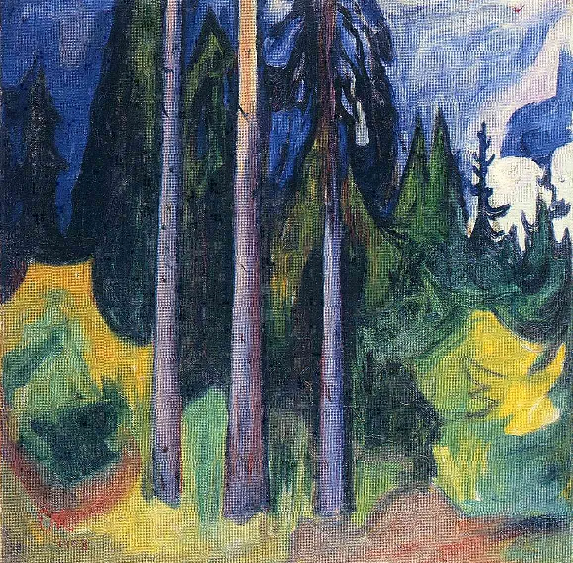 Spruce Forest, detail
