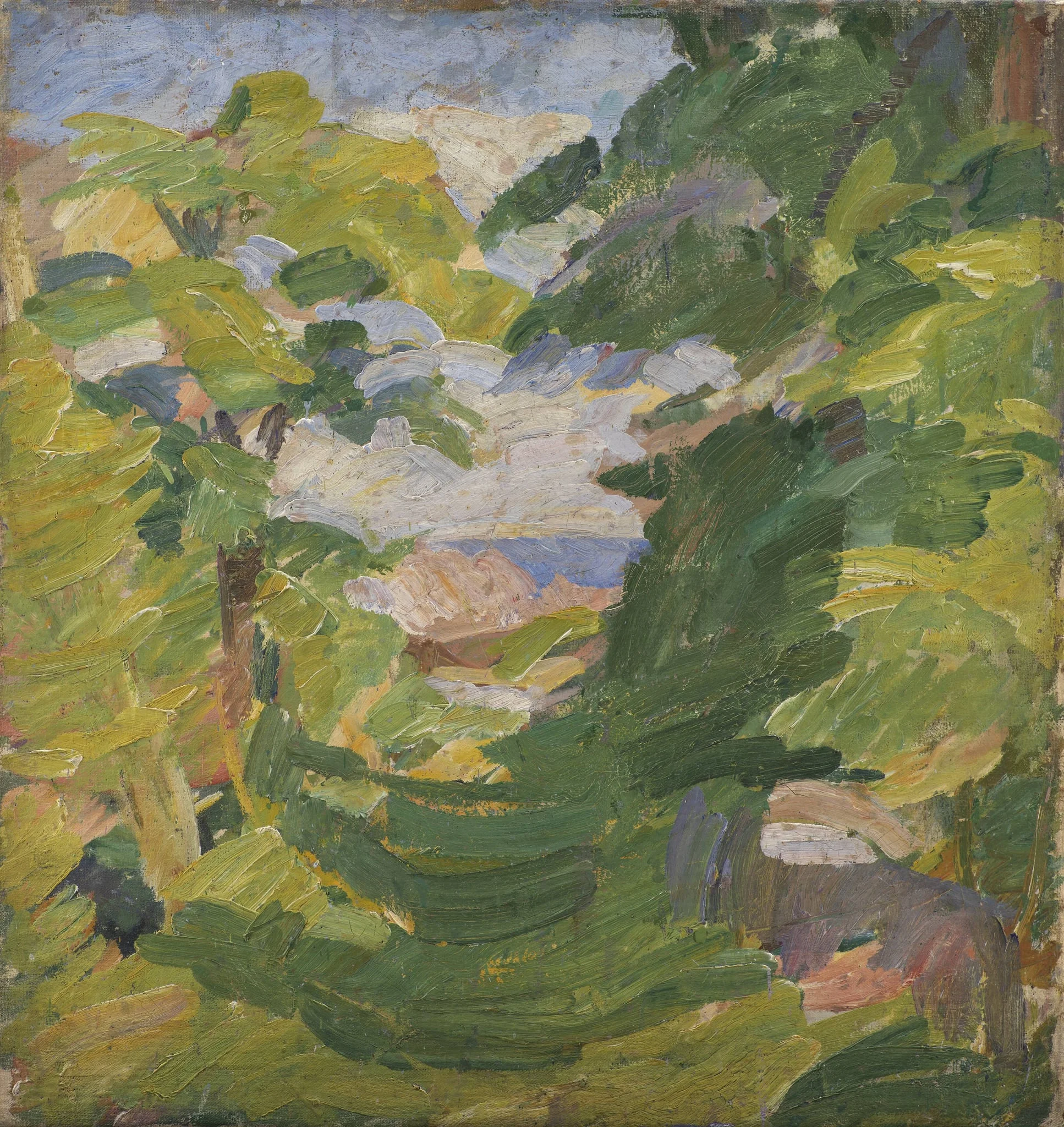 Mindet, Christiansø, detail