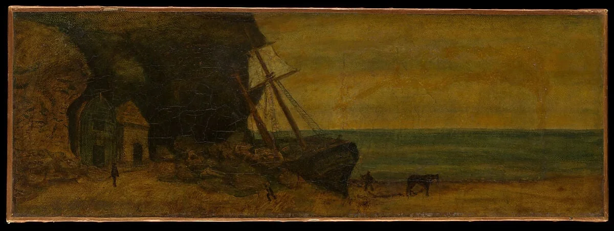 The Smugglers' Cove, detail