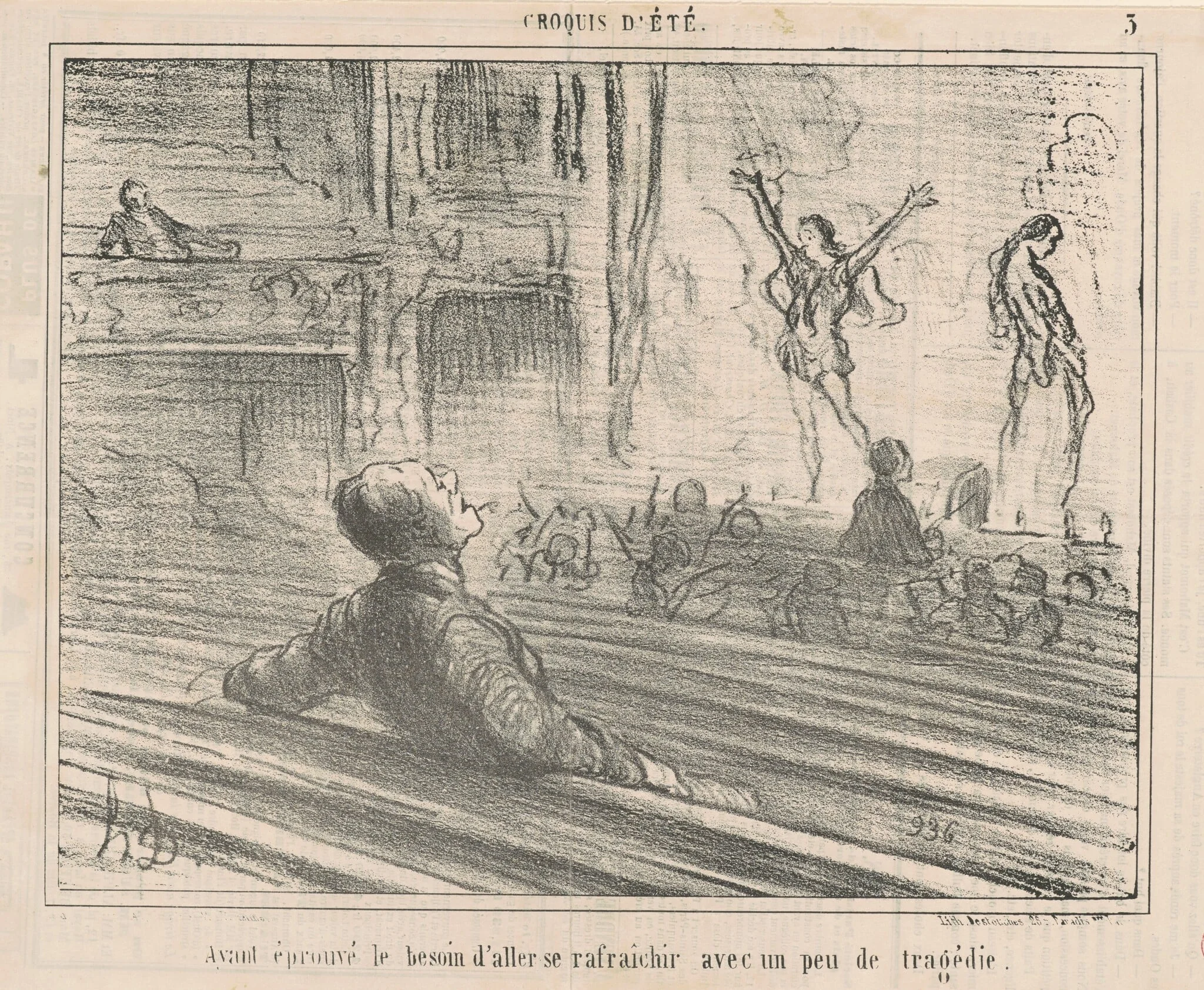 Ayant éprouvé le besoin de se rafraichir avec ..., detail