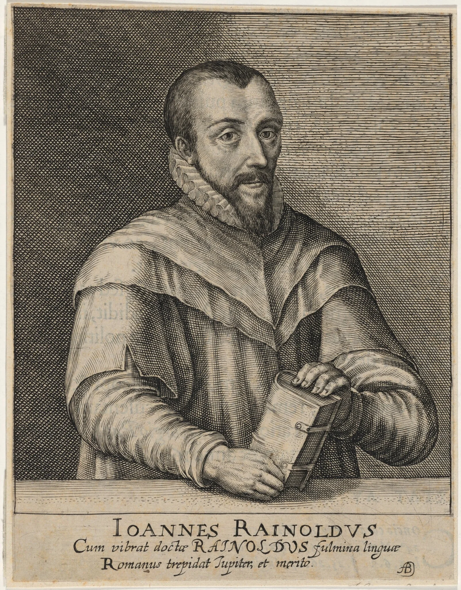 John Rainolds, President of Corpus College Osford, and Dean of Lincoln, detail