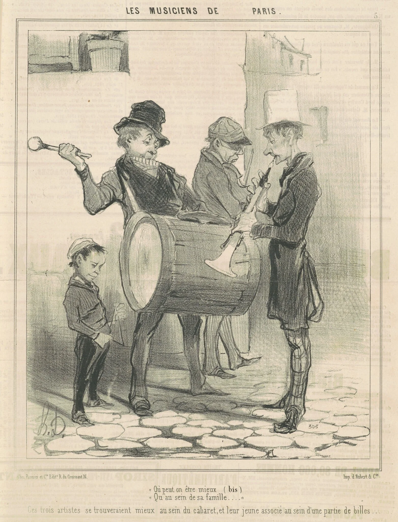 Ou peut on être mieux ..., detail