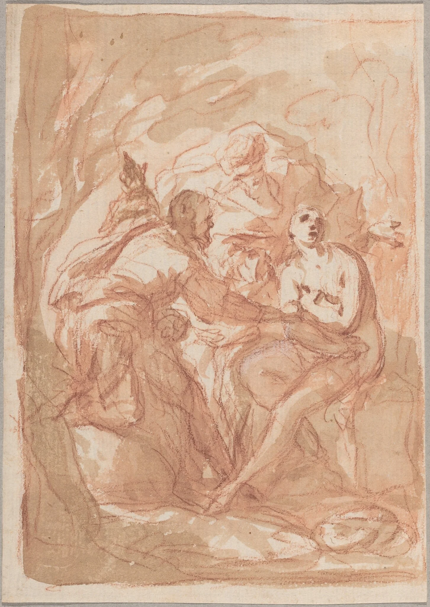 Susanna and the Elders, detail