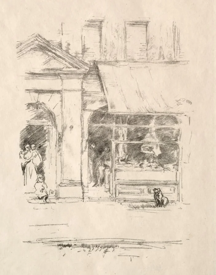 The Butcher's Dog, detail