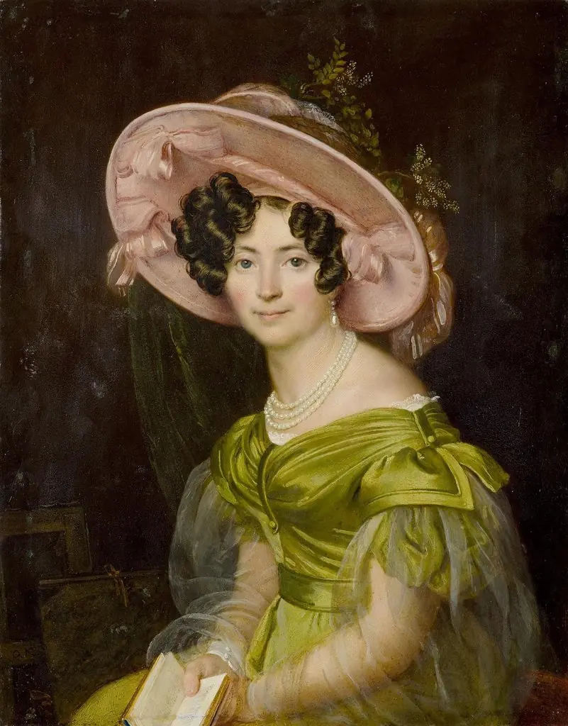 Portrait of Zinaida Volkonskaya, by Orest Kiprensky, oil, 1830