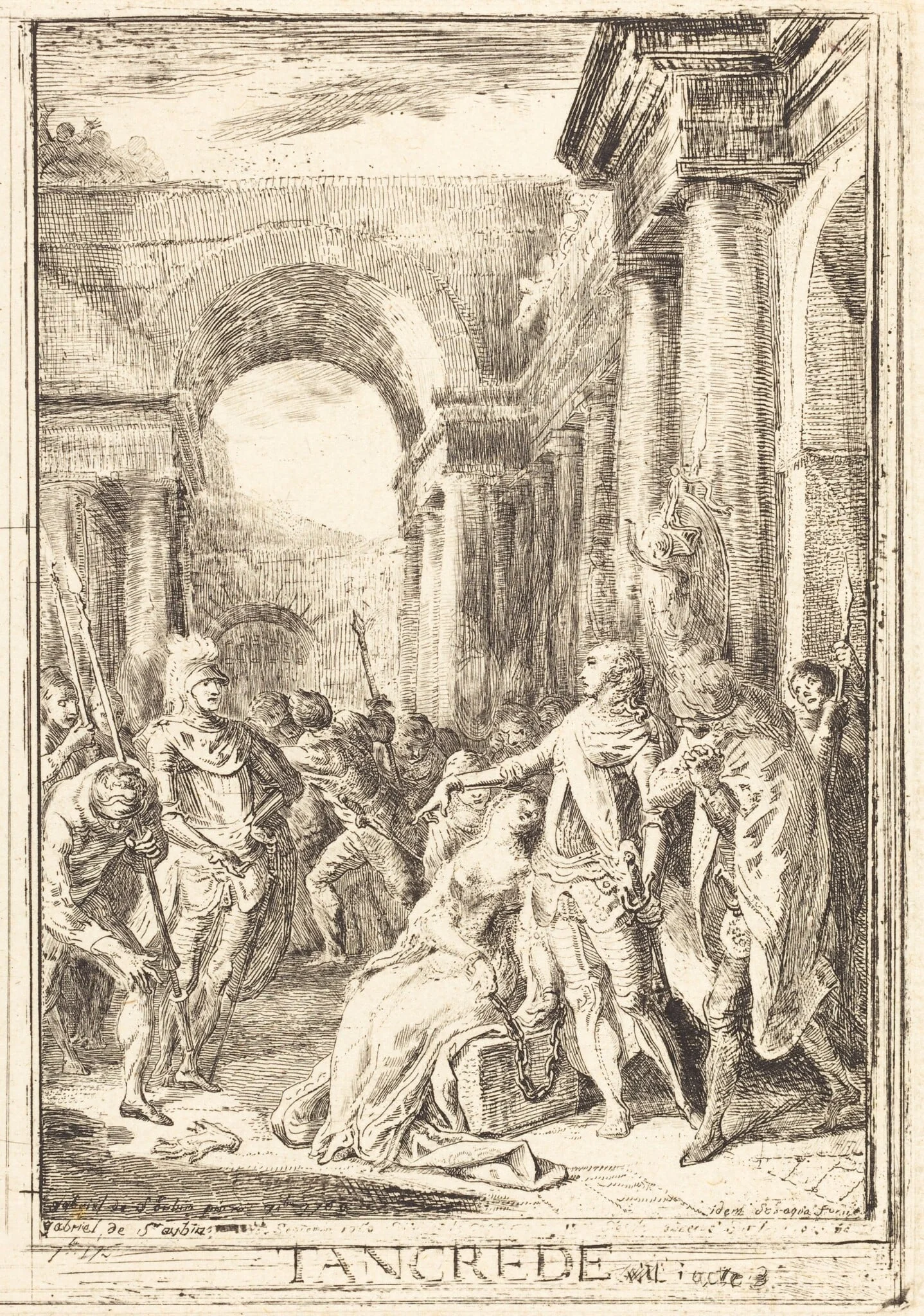 The Challenge [right], detail