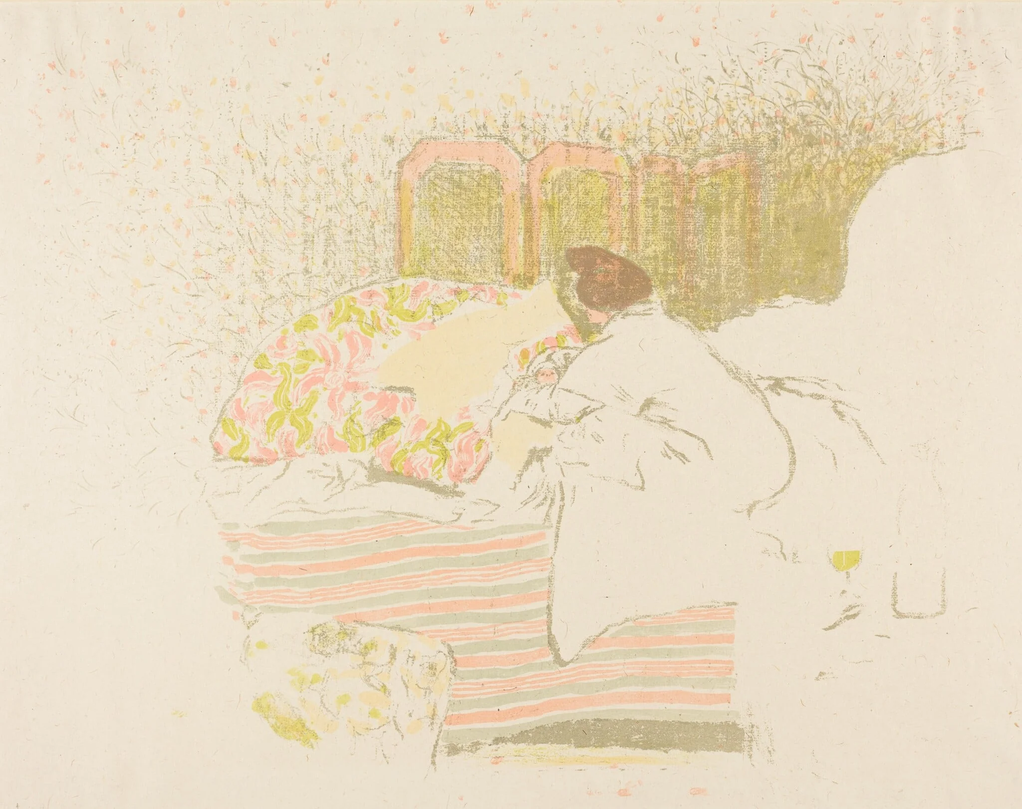 The Birth of Annette (La naissance d'Annette), detail