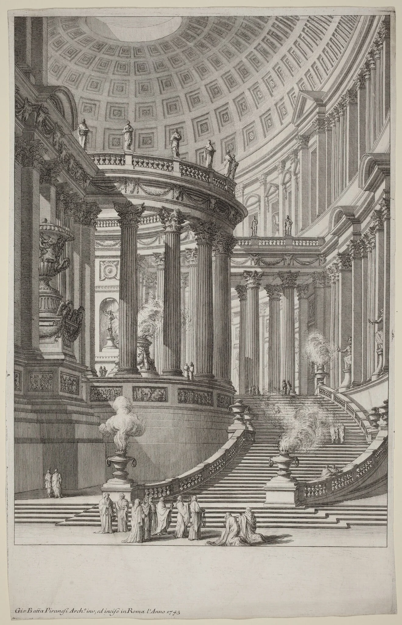 Tempio antico, detail