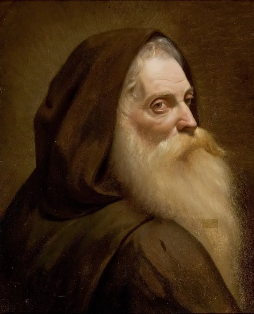 Capuchin Monk, by José Ferraz de Almeida Júnior, unspecified, 1874