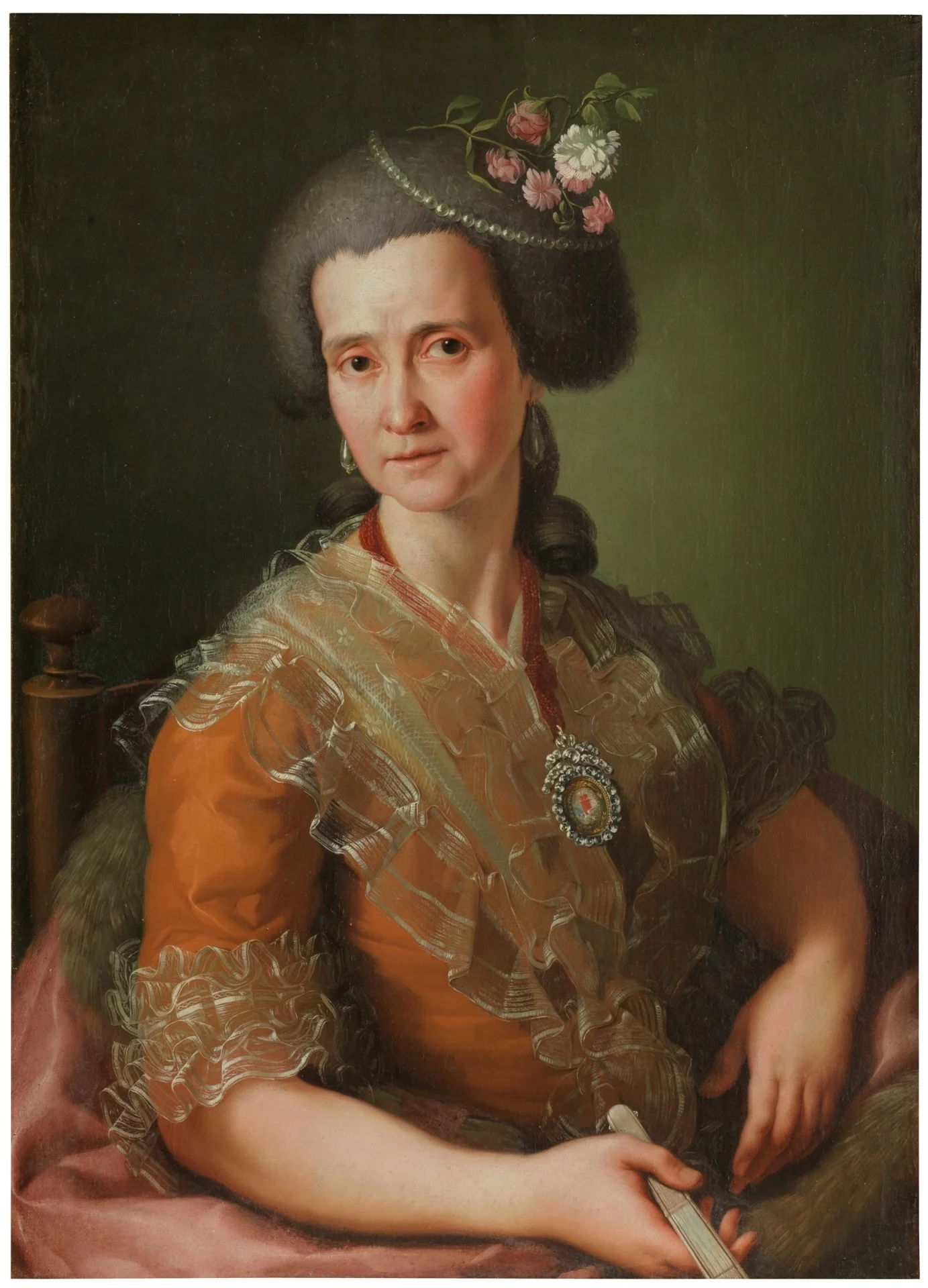 Manuela Tolosa y Aviñón, detail