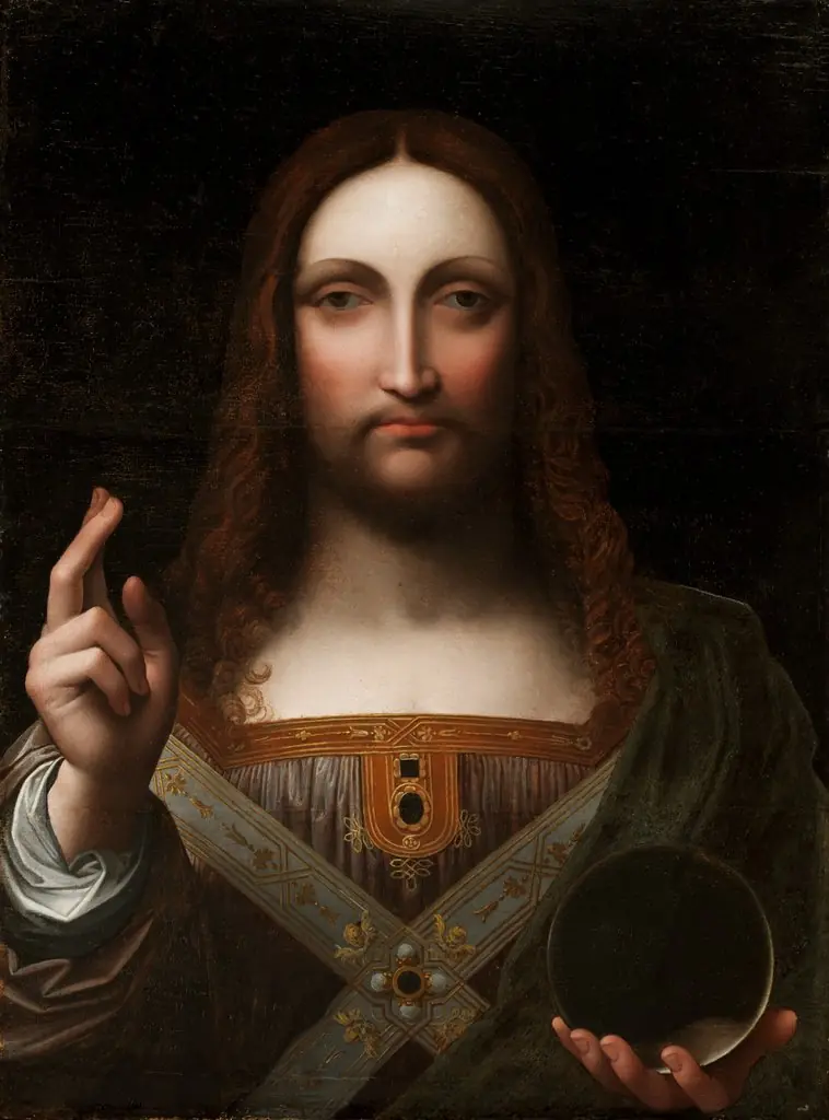 Salvator Mundi, by Giampietrino, unspecified, 1550