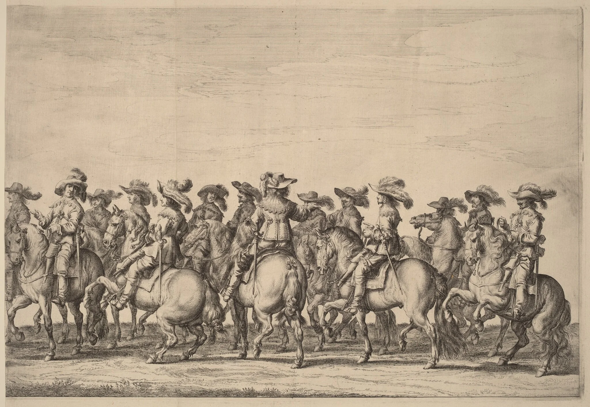 Entry of Marie de Medici into Amsterdam [plate 3 of 6], detail