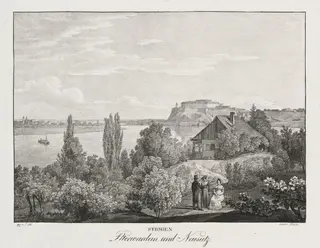Syrmien, Peterwardein und Neusatz, by Jakob Alt, 1839
