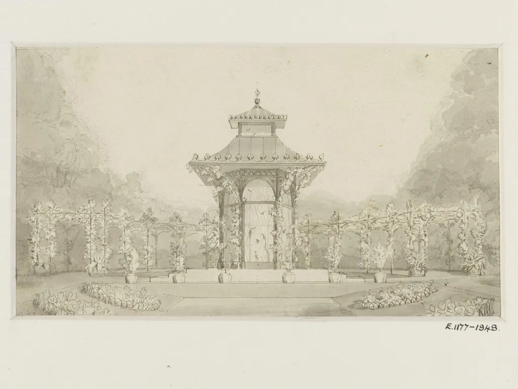 Repton for Ackermann's Repository, by George Stanley Repton, 1805
