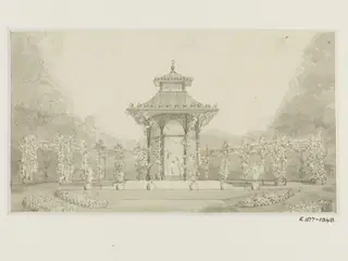 Repton for Ackermann's Repository, by George Stanley Repton, 1805